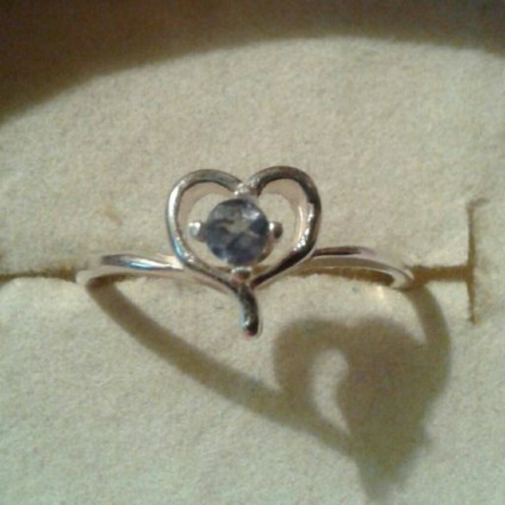 Natural Alexandrite Sterling Silver Ring - Picture 2 of 5